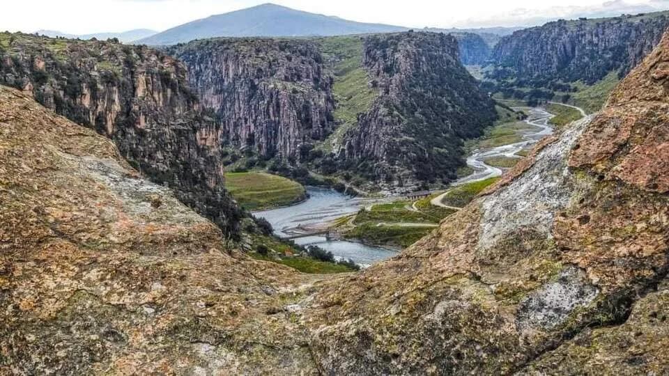 Los Tres Cañones vistos desde el mirador de María Fortaleza
