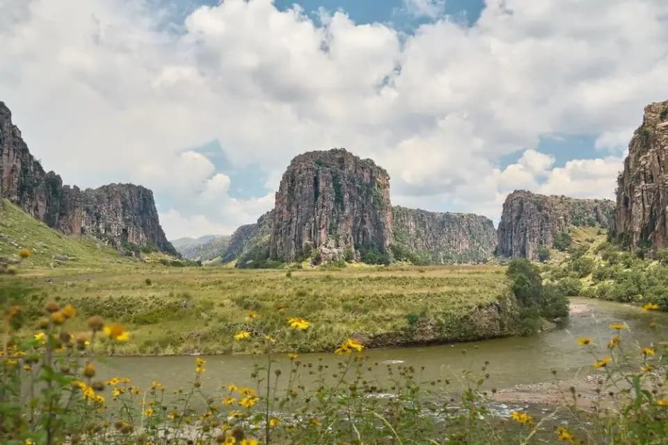 tres cañones